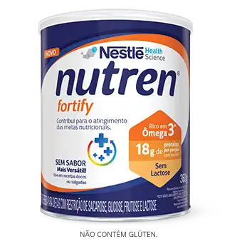 Lata de um produto Nutren Fortify