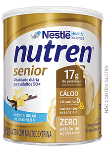 NUTREN® SENIOR SABOR EM PÓ - Baunilha