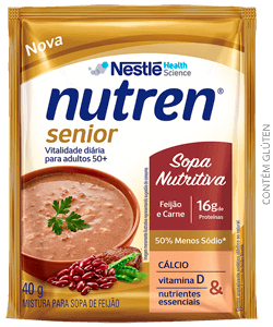 NUTREN SENIOR - SOPA NUTRITIVA - FEIJÃO E CARNE