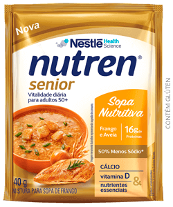 Nutren® Senior Sopa Nutritiva Sabor Frango e Aveia 40g