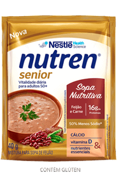 NUTREN SENIOR - SOPA NUTRITIVA - FEIJÃO E CARNE