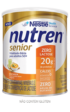 Nutren® Senior sem Sabor em Pó Zero Lactose 740g