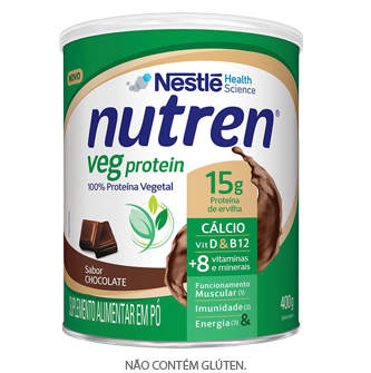 NUTREN® VEG PROTEIN EM PÓ CHOCOLATE