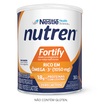 Produto Nutren Fortify 360g - zero lactose