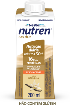NUTREN SENIOR PRONTO PARA BEBER ZERO LACTOSE BAUNILHA