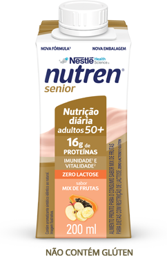 NUTREN SENIOR PRONTO PARA BEBER ZERO LACTOSE MIX DE FRUTAS