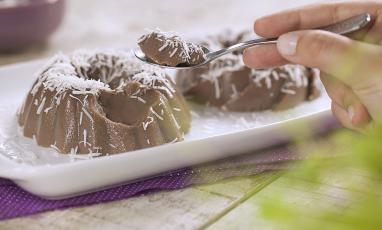 Gelado de Dark Chocolate e Coco com Colágeno