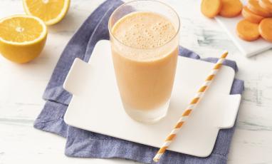 Bebida Refrescante de Laranja e Cenoura